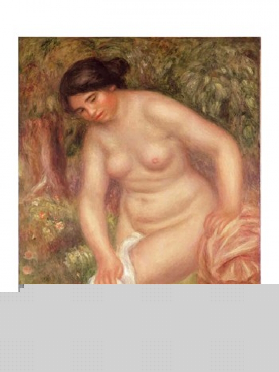 BALBAL76840 Bather Drying Herself 1895 Poster Print by Pierre-Auguste Renoir - 18 x 24 in.