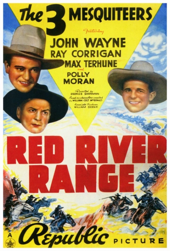 MOVAH8723 Red River Range Movie Poster - 27 x 40 in.
