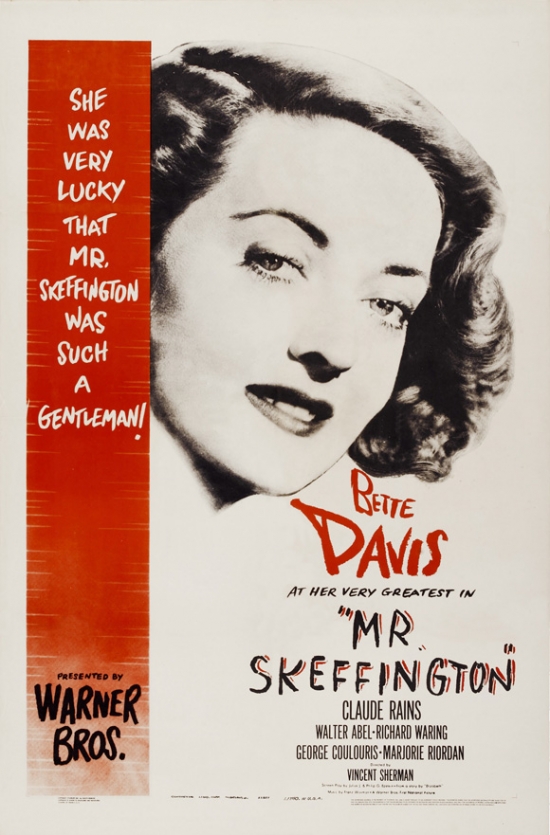 Mr. Skeffington Movie Poster - 27 x 40 in.