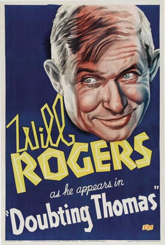 Doubting Thomas Movie Poster - 27 x 40 in.