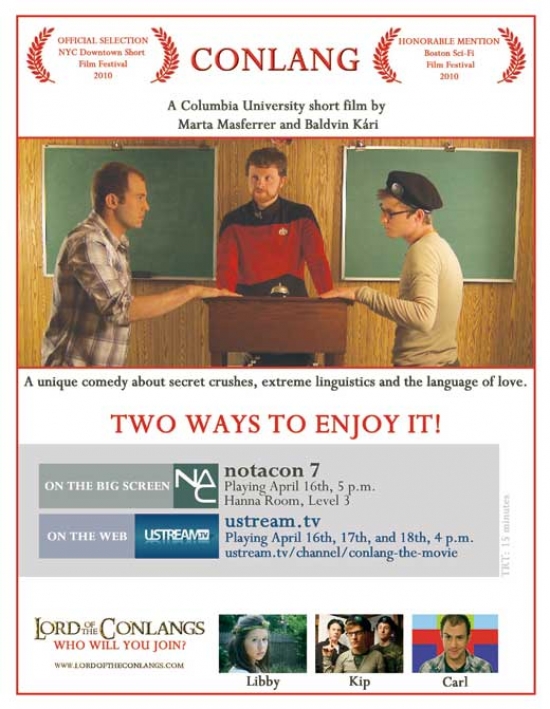MOVCB64443 Conlang Movie Poster - 27 x 40 in.