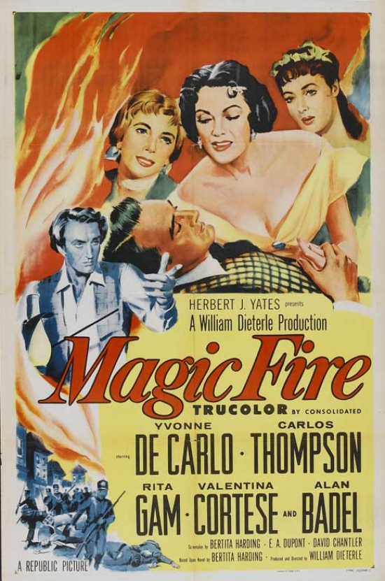 MOVCB67014 Magic Fire Movie Poster - 27 x 40 in.