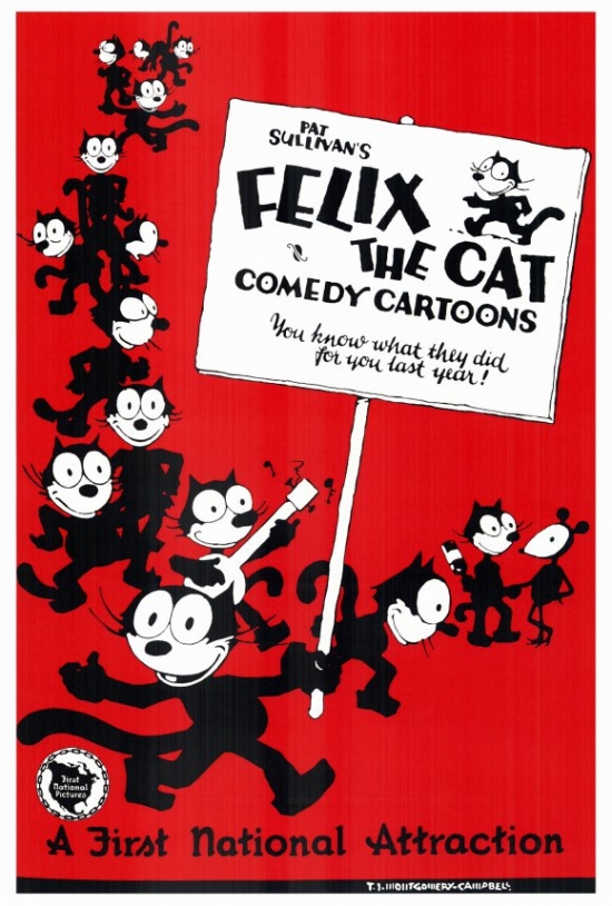 MOVCF0179 Felix the Cat Movie Poster - 27 x 40 in.