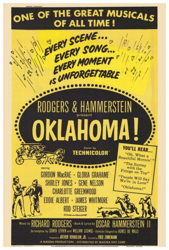 MOVCF0433 Oklahoma Movie Poster - 27 x 40 in.