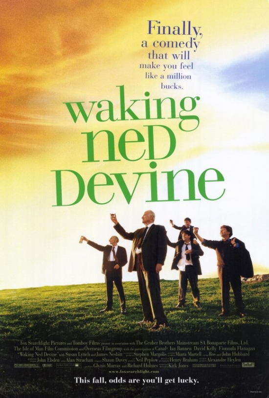 MOVCF1410 Waking Ned Devine Movie Poster - 27 x 40 in.