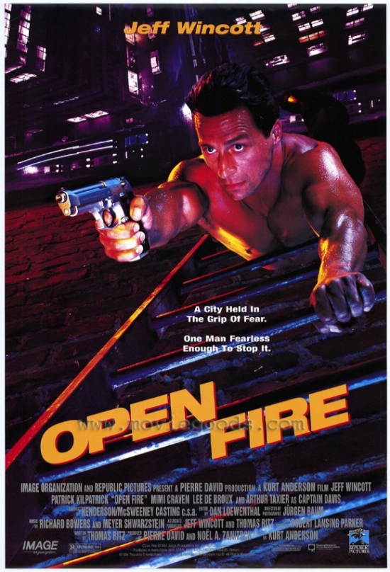 Open Fire Movie Poster - 27 x 40 in.