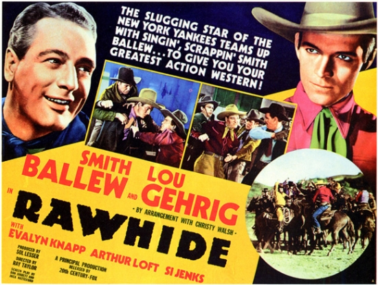MOVCF2301 Rawhide Movie Poster - 27 x 40 in.