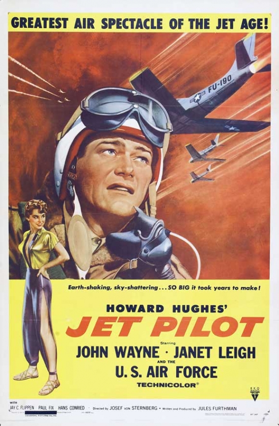 MOVCF5348 Jet Pilot Movie Poster - 27 x 40 in.