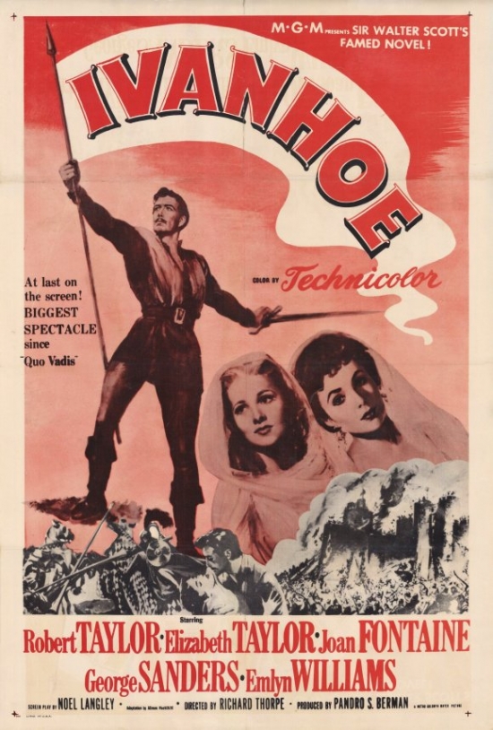 MOVCF7367 Ivanhoe Movie Poster - 27 x 40 in.