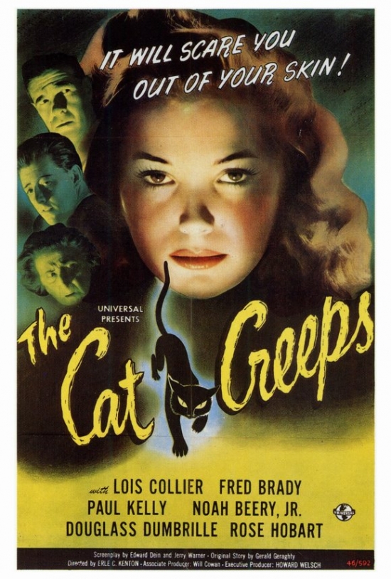 MOVCF9177 The Cat Creeps Movie Poster - 27 x 40 in.
