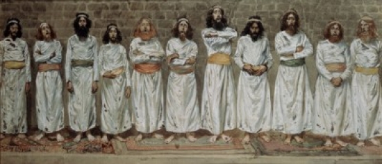 The Choristers James Tissot 1836-1902 French Jewish Museum New York City Poster Print - 18 x 24 in.