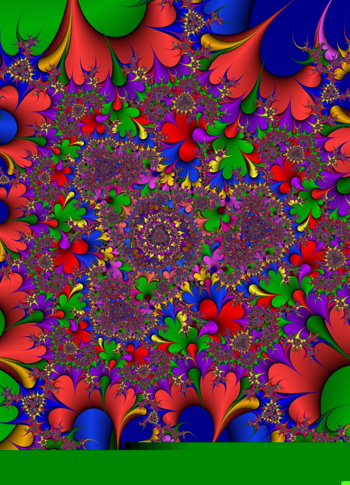 Three-D Abstract Image Poster Print by Paul Sale, 14 x 19