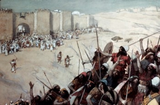 Ai is Taken by Joshua James Tissot 1836-1902 French Jewish Museum New York City Poster Print - 18 x 24 in.