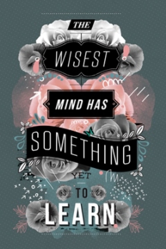 SCO10385 The Wisest Mind Poster Print - 24 x 36 in.