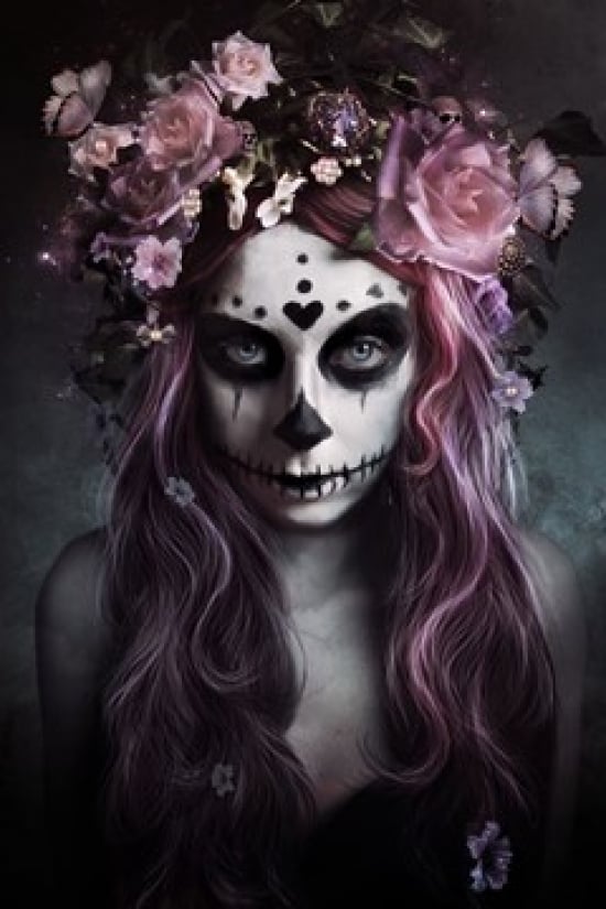 Dia de Los Muertos Poster Print - 24 x 36 in.