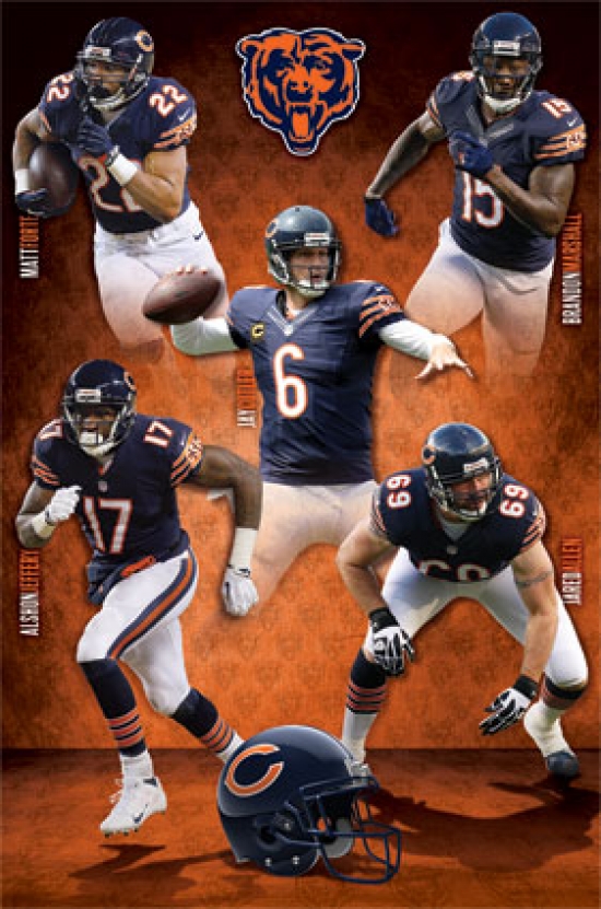 Chicago Bears - Team 14 Poster Print