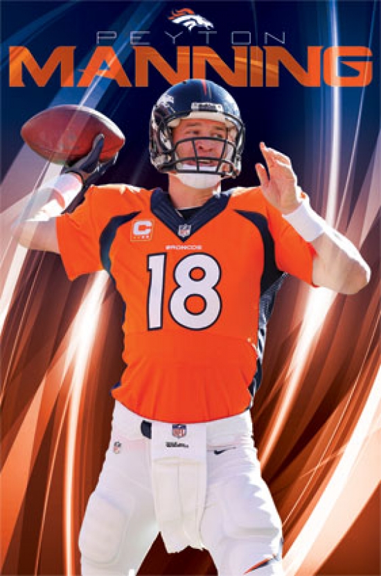 Denver Broncos - Peyton Manning 2014 Poster Print