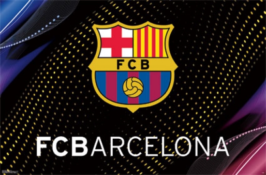 Fc Barcelona - Logo 2014 Poster Print - 22 x 34 in.