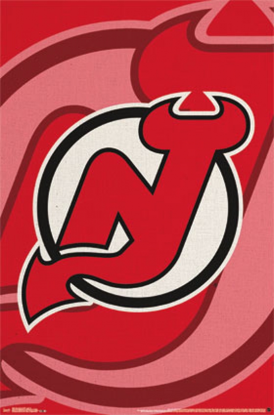 New Jersey Devils - Logo 14 Poster Print - 22 x 34 in.