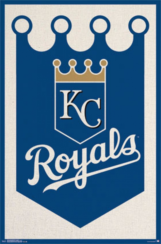 Kansas City Royals - Logo 15 Poster Print