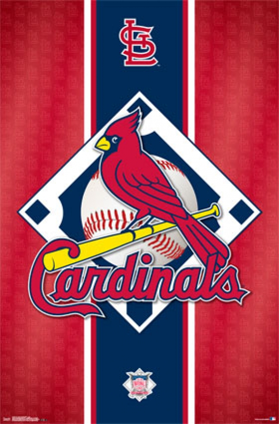 St. Louis Cardinals - Logo Poster Print