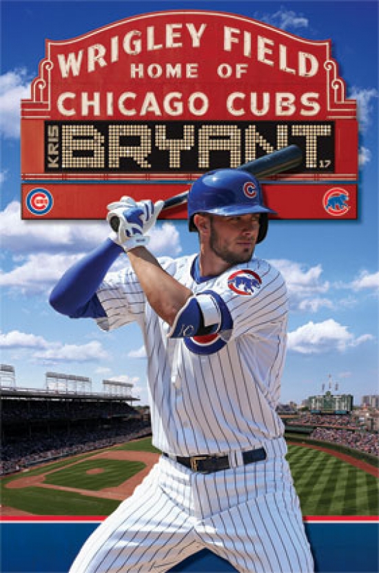 Chicago Cubs - Kris Bryant 2015 Poster Print