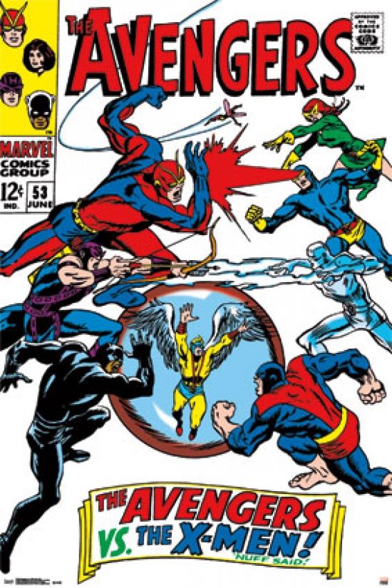 TIAWP13146 Marvel Avengers Vs. X-Men Comic Book Cover Poster Print - 24 x 36 in -  Posterazzi