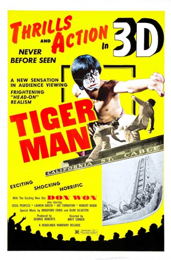Tiger Man Movie Poster - 27 x 40 in.