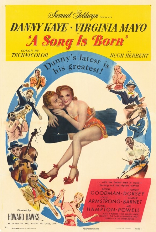 MOVAF2567 A Song is Born Movie Poster - 27 x 40 in -  Posterazzi