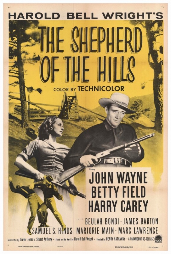 MOVAF7300 Shepherd of the Hills Movie Poster - 27 x 40 in.