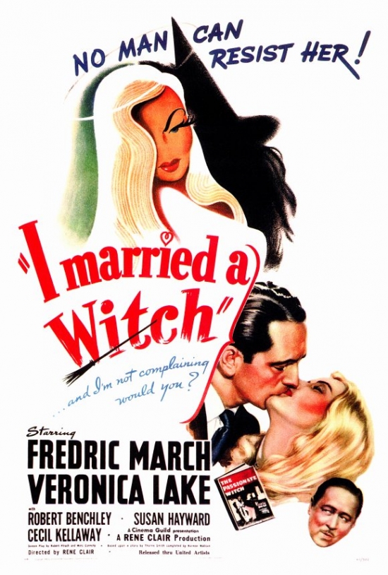 I Married a Witch Movie Poster - 27 x 40 in.