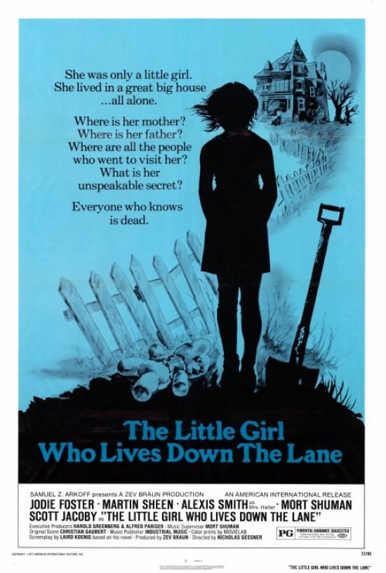 MOVAF8428 The Little Girl Who Lives Down the Lane Movie Poster - 27 x 40 in.