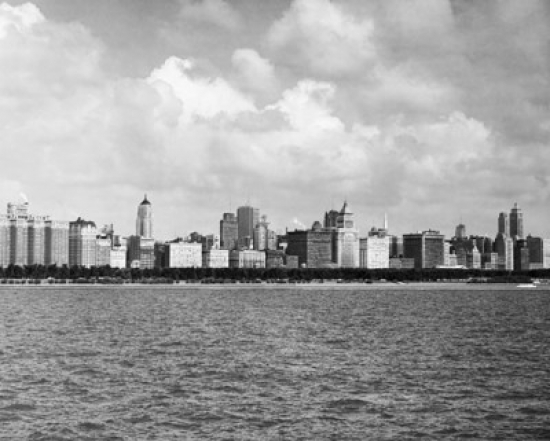 SAL25545118 Buildings on the Waterfront Chicago Illinois USA Poster Print - 18 x 24 in.