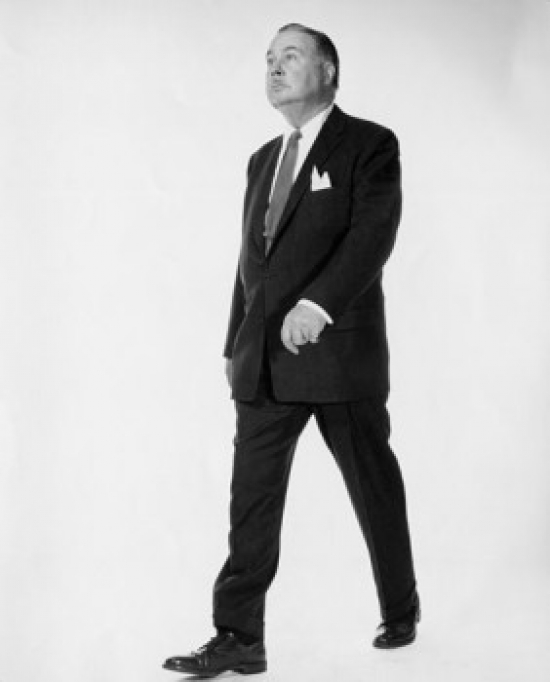 Businessman Walking Poster Print - 18 x 24 in.