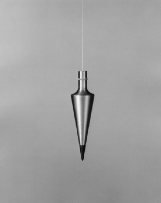 Plumb Weight Hanging on a String Poster Print - 18 x 24 in.