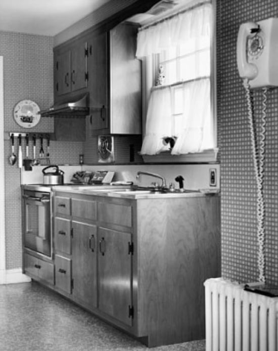 Interior of a Kitchen Poster Print - 18 x 24 in.