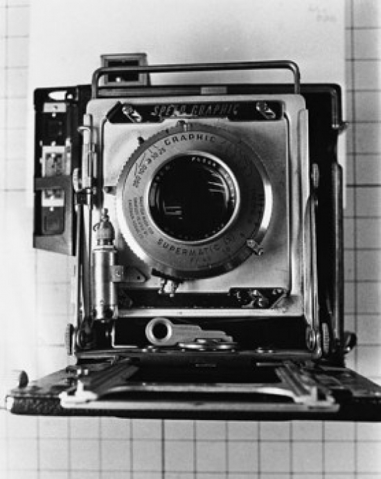 Close-Up of a Camera Poster Print - 18 x 24 in.