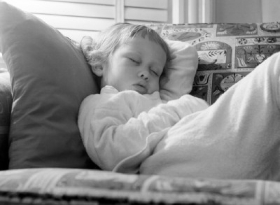 Sleeping Baby Poster Print - 18 x 24 in.