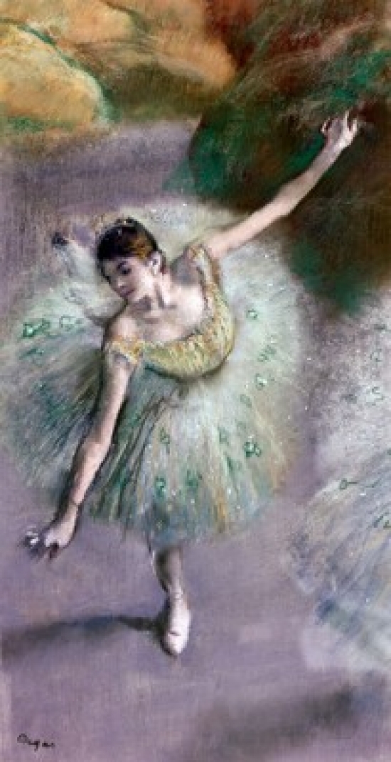 Dancer by Edgar Degas 1834-1917 Poster Print - 18 x 24 in.
