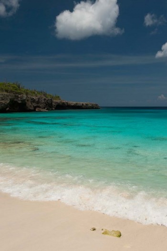 PDDCA09POX0129 Beach Boca Slagbaai Slagbaai Np Netherlands Antilles Poster Print by Pete Oxford - 24 x 36 in.
