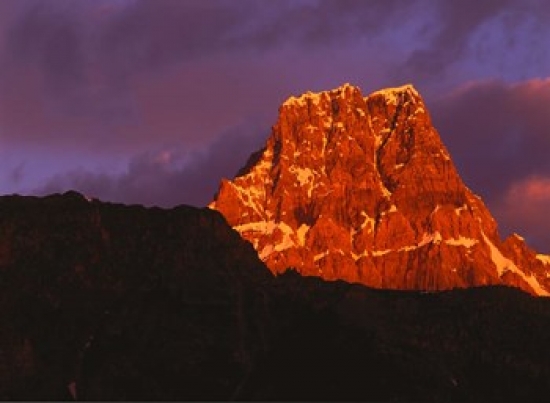 Early Light in Jasper National Park Alberta Canada Poster Print by Jerry Ginsberg - 27 x 20 in.