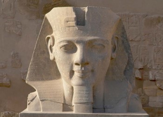 Ramesses II New Kingdom Temple of Luxor Egypt Poster Print by Prisma Archivo - 28 x 20 in.