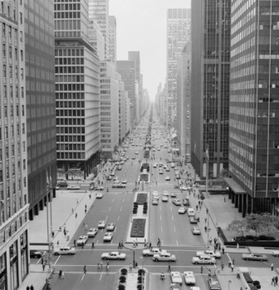 USA New York State New York City East River Drive Poster Print - 18 x 24 in.