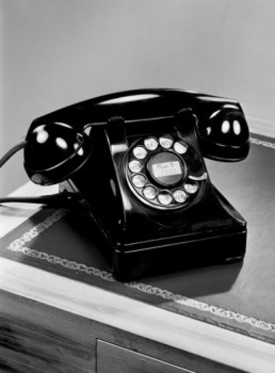 Rotary Telephone Poster Print - 18 x 24 in.