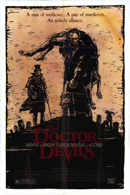 MOVIH7642 The Doctor & the Devils Movie Poster - 27 x 40 in.