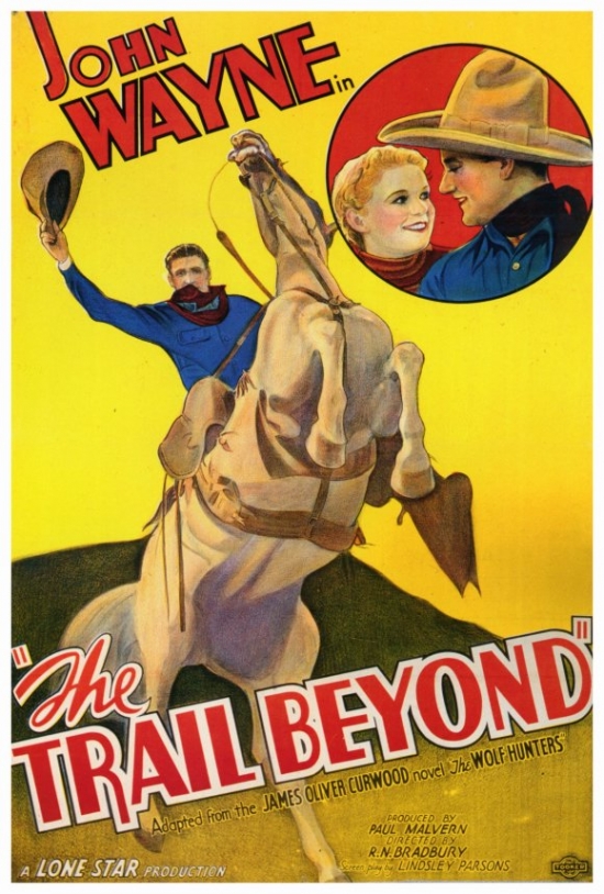 MOVIH8720 The Trail Beyond Movie Poster - 27 x 40 in.
