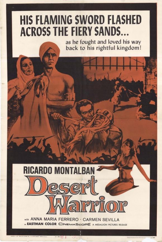 Desert Warrior Movie Poster - 27 x 40 in.