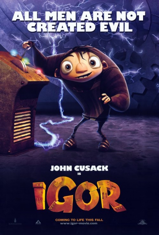MOVII4207 Igor Movie Poster - 27 x 40 in.
