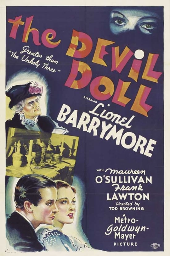 MOVII7725 The Devil-Doll Movie Poster - 27 x 40 in.