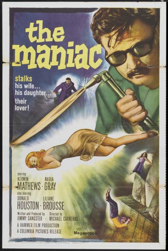 Maniac Movie Poster - 27 x 40 in.
